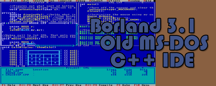 Retro Programming – Crooked Finger Guy's Blog